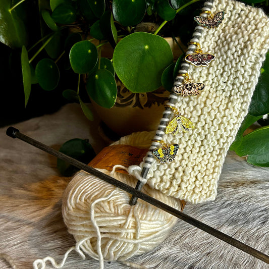 Butterfly Pavilion Stitch Markers