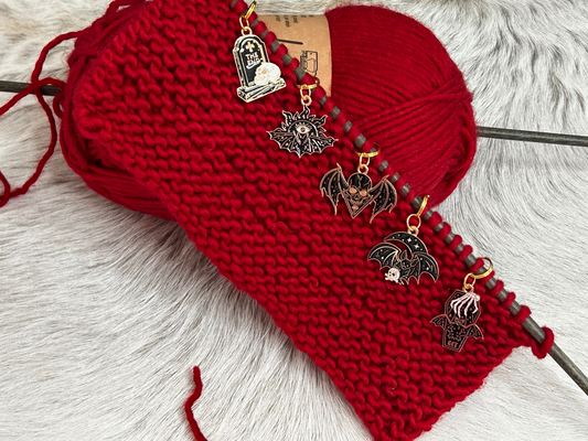 Cold Dead Night Stitch Markers