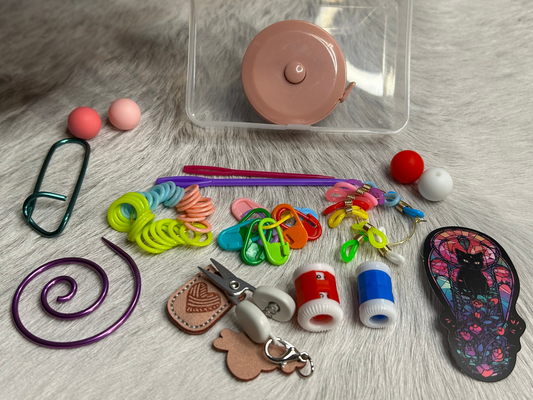 The Basic Box of Happiness (Knitting or Crocheting Tool Kit)